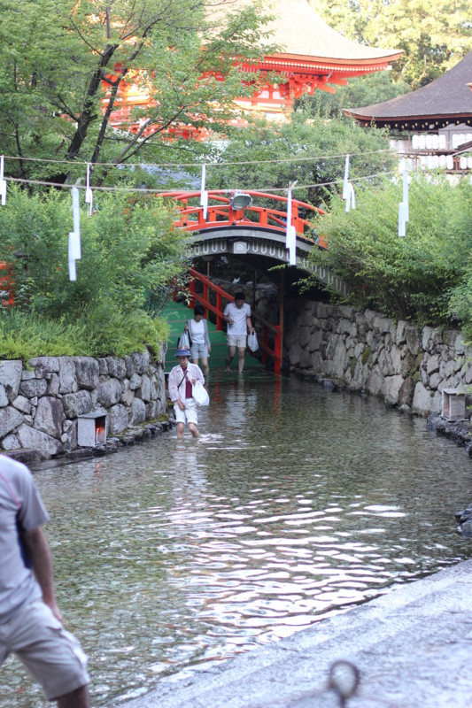 [Kyoto][Japan][京都市][京都][下鴨神社][みたらい祭][御手洗祭][足つけ神事]