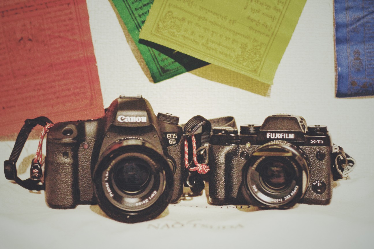 Camera)EOS6DとX-T1 - trail a week