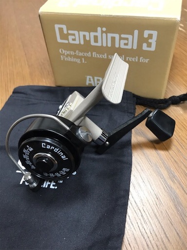 ABU Cardinal 3〜シャンパンゴールド - DURANのトラウトルアー釣行記