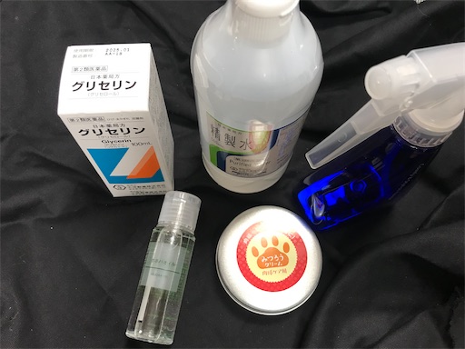 犬用の保湿スプレー作りました Duranのトラウトルアー釣行記