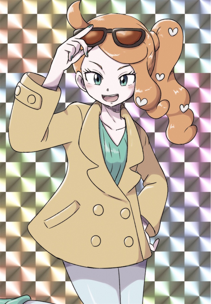 ソニアさん ポケモン剣盾 落書き はるかぜのおもいで