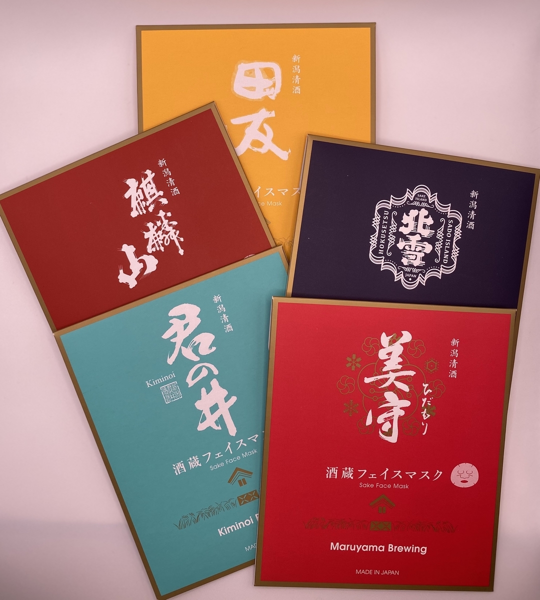 日本酒フェイスマスクランダム30個セット （クリアターン / 美肌職人 