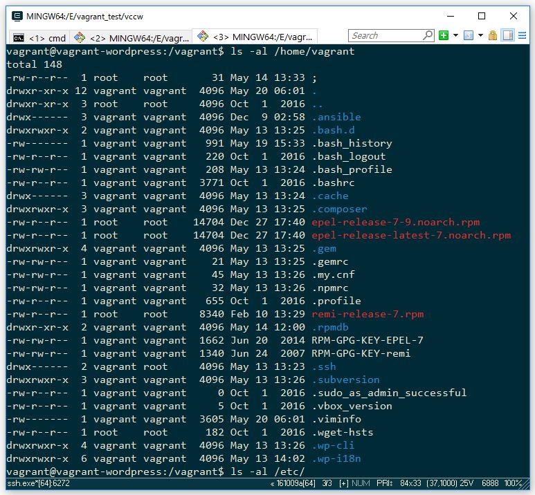 Windows 10 Homeにvccw V3 を導入 Wp Cliも入っているようです 仮想マシンのほうに Ts0818のブログ