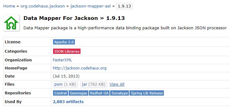 org codehaus jackson jsongenerationexception jar org codehaus jackson jsongenerationexception jar