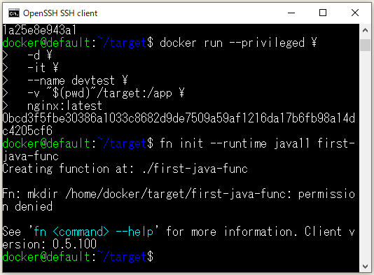 Fn Project でサーバーレスをJavaで試してみる - ts0818のブログ