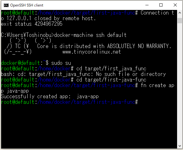 Fn Project でサーバーレスをJavaで試してみる - ts0818のブログ