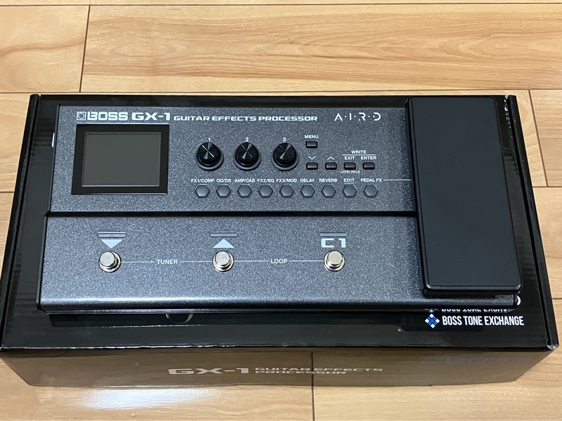 BOSS GX-1 GUITAR EFFECTS PROCESSOR - ブログ引っ越しました！