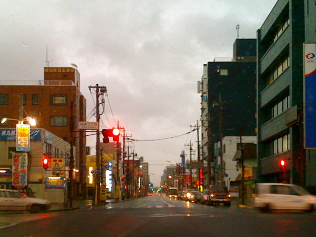 Lowering sky