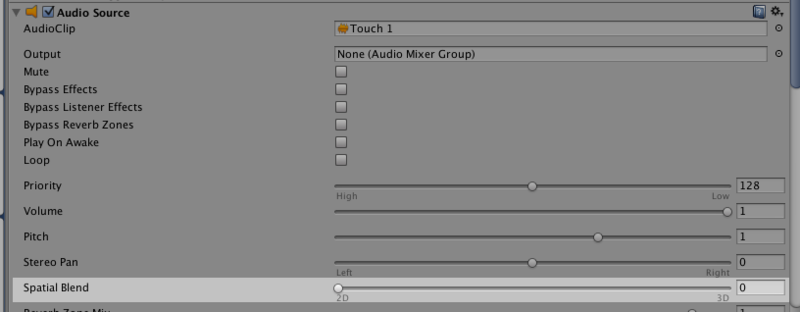 Unity 5のオーディオ機能について（1）音の再生方法とオーディオミキサーについて - テラシュールブログ