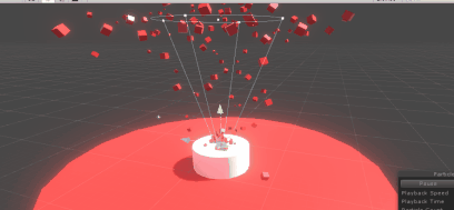 Unity パーティクルの生成間隔やサイズや速度をランダムにしたり ある程度の法則性をもたせたりする方法 テラシュールブログ