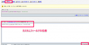 カスタムフィールド