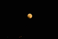 [星空]月食の始まり