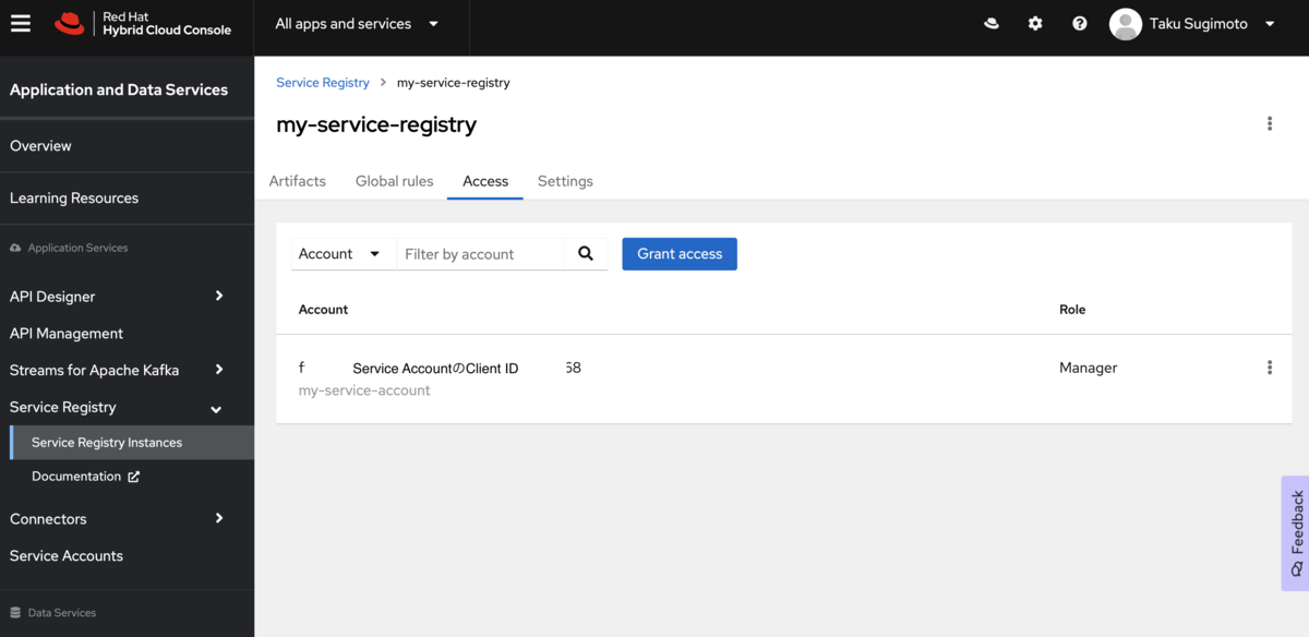 QuarkusアプリケーションでService Registryを使用してみよう！