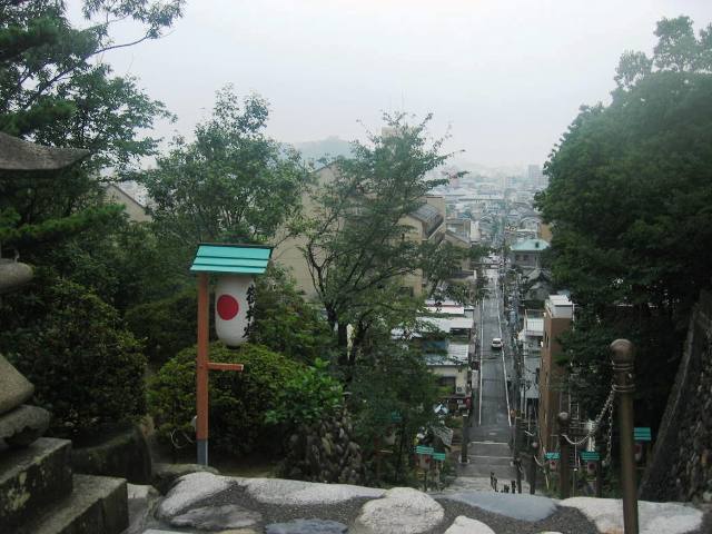 伊佐爾波神社から