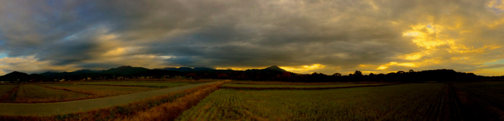 今朝の空