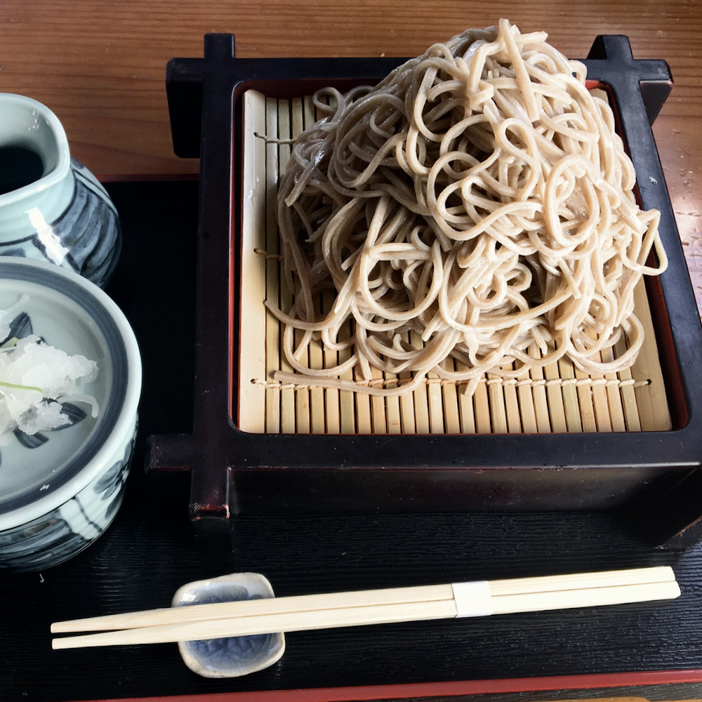 ざるそば大盛り