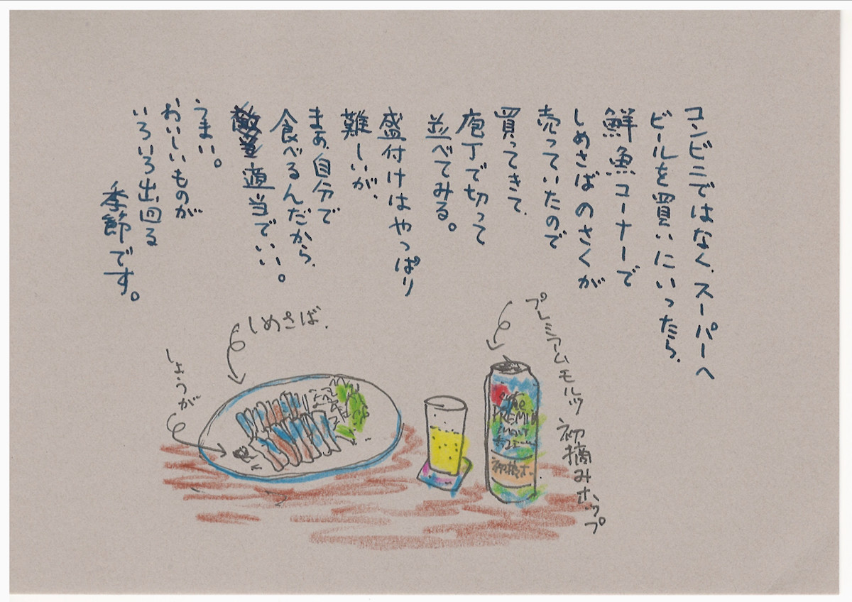 しめサバを割くで買ってきて切って並べてみる。 コンビニではなくスーパーへビールを買いに行ったら、鮮魚コーナーにしめサバのさくが売っていたので買ってきて、包丁で切って並べてみる。盛りつけはやはり難しいが、まあ、自分で食べるんだから適当でいい。うまい。おいしいものがたくさんいろいろ出回る季節です。