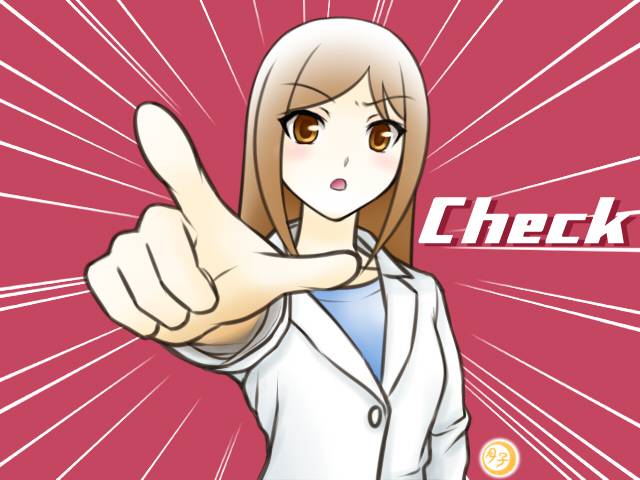 ADHD イラスト 月子Check