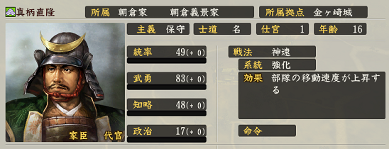 歴史人物語り ６４ 朝倉家中でも猛将といえばこの３人 真柄直隆 真柄直澄 三段崎為之 姉川の戦いは必見 ツクモガタリ