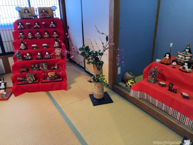 岩室雛めぐり・能面作家が手がける雛人形
