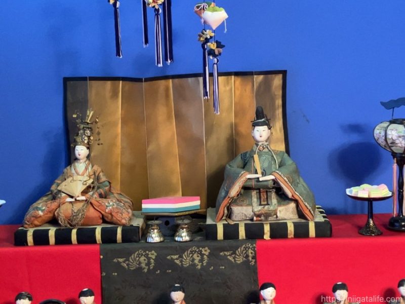 岩室雛めぐり・能面作家が手がける雛人形