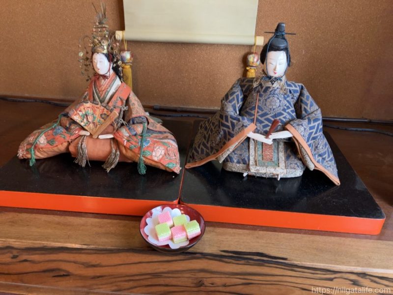 岩室雛めぐり・能面作家が手がける雛人形