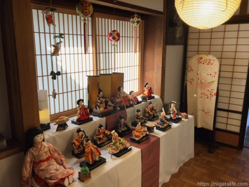 岩室雛めぐり・能面作家が手がける雛人形