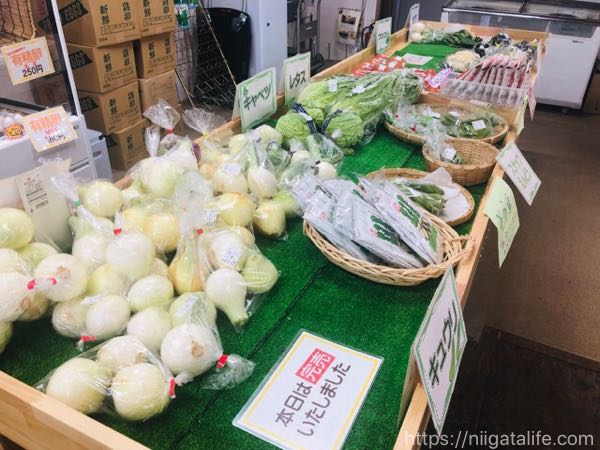 【小千谷・野菜直売所】けやきぱーくさんの店内が広くなりました！