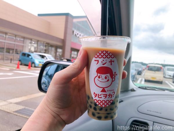 不二家のタピオカドリンク300円