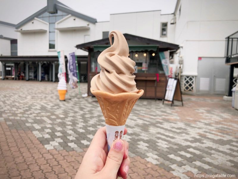 良寛コーヒーソフトクリーム