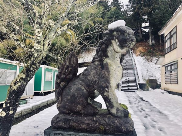 白鳥が飛来する西山「長嶺大池」へ！ロケーションすごい神社も発見