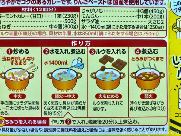 【限界レシピ】水で溶かすカレー