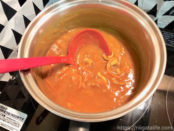 【限界レシピ】水で溶かすカレー