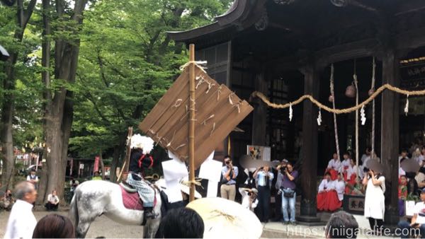 金峯神社「流鏑馬神事」