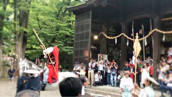 金峯神社「流鏑馬神事」