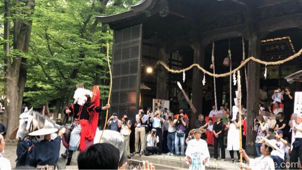 金峯神社「流鏑馬神事」
