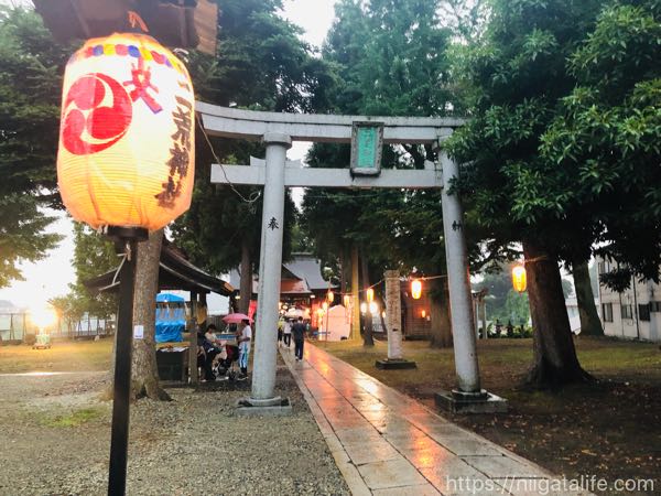 小千谷･二荒神社では来年65年ぶりに「縮の鳥居」を建てる！