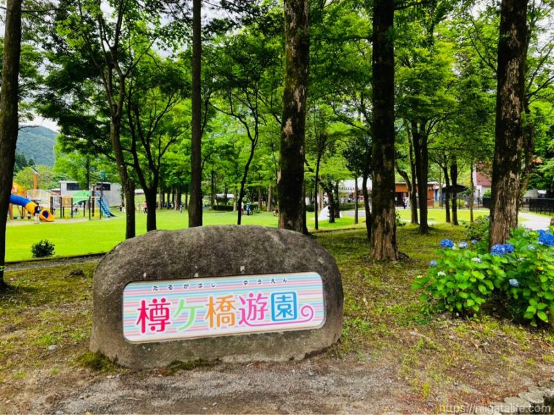 胎内の樽ヶ橋遊園へ!動物や大型遊具ありの最高の遊び場