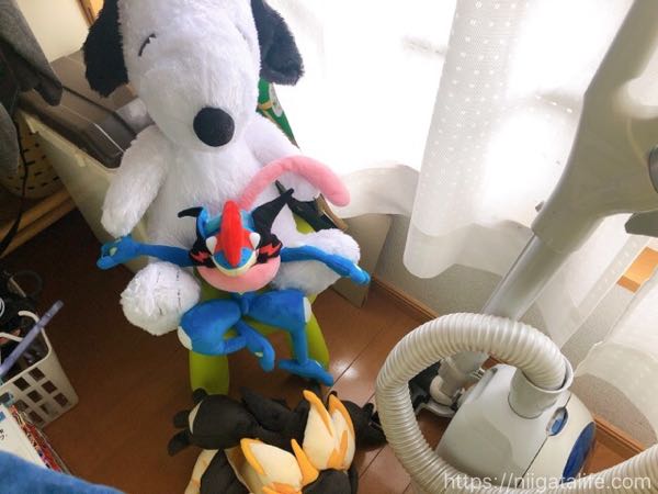 【ぬいぐるみの洗い方】ポケモン人形を洗濯してみた