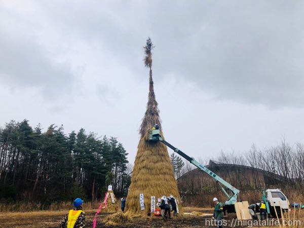 サイノカミ2020！小正月だからスルメを焼こう新潟県立歴史博物館