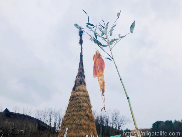 サイノカミ2020！小正月だからスルメを焼こう新潟県立歴史博物館