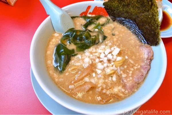 「ラーメン山岡家」長岡堺店の『プレミアム醤油とんこつ』食べてみた！