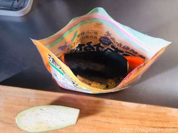 スーパーで買った袋のぬか漬け｢漬けるだけ！｣が素人でも美味しくできた。