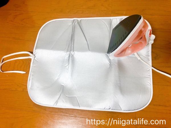 ダイソーの便利なアイロングッズ2つ！台カバー＆シートのレビュー