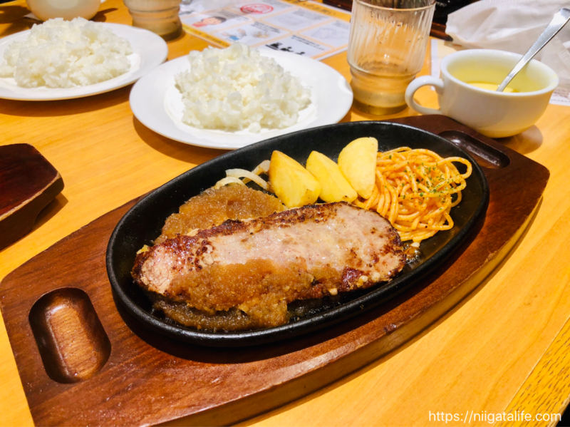 ステーキ宮でダイエットランチ！大豆ハンバーグ