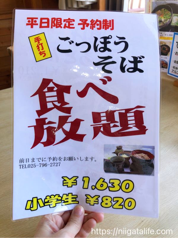道の駅いりひろせ 湖上レストラン鏡ヶ池で美味しい山菜そばを食べました