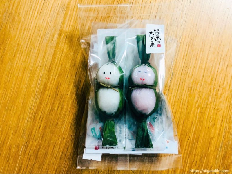 美つ星屋「笹雪だるま」のかわいいお顔にキュン♡新潟土産に最適！お