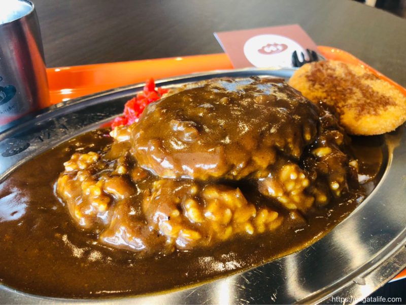 ながおか花火館フードコートでランチ