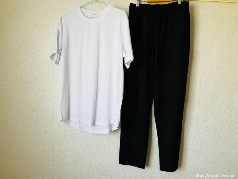 SHEIN購入品：メンズTシャツ&パンツ
