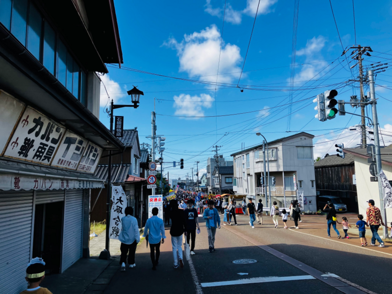 見附今町・長岡中之島大凧合戦